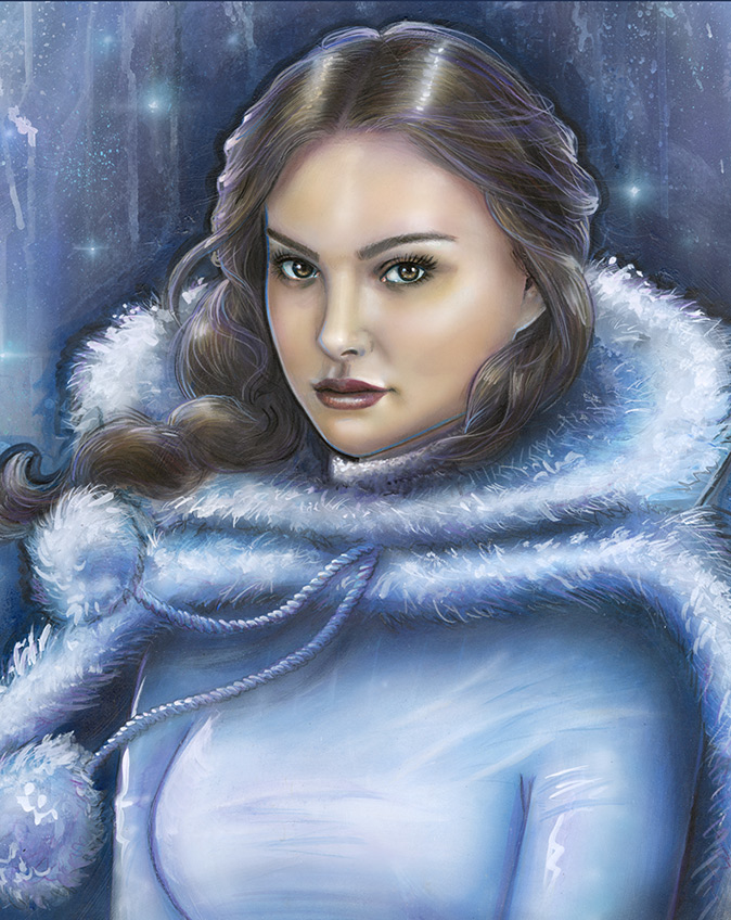 Adrianna Vanderstelt Snow Bunny Padme